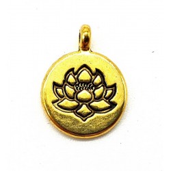 Médaille Lotus dorée