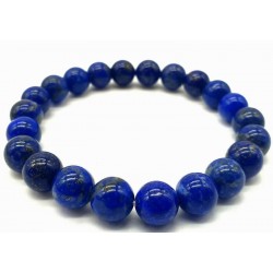 Bracelet en perles naturelles de Lapis Lazuli 8mm